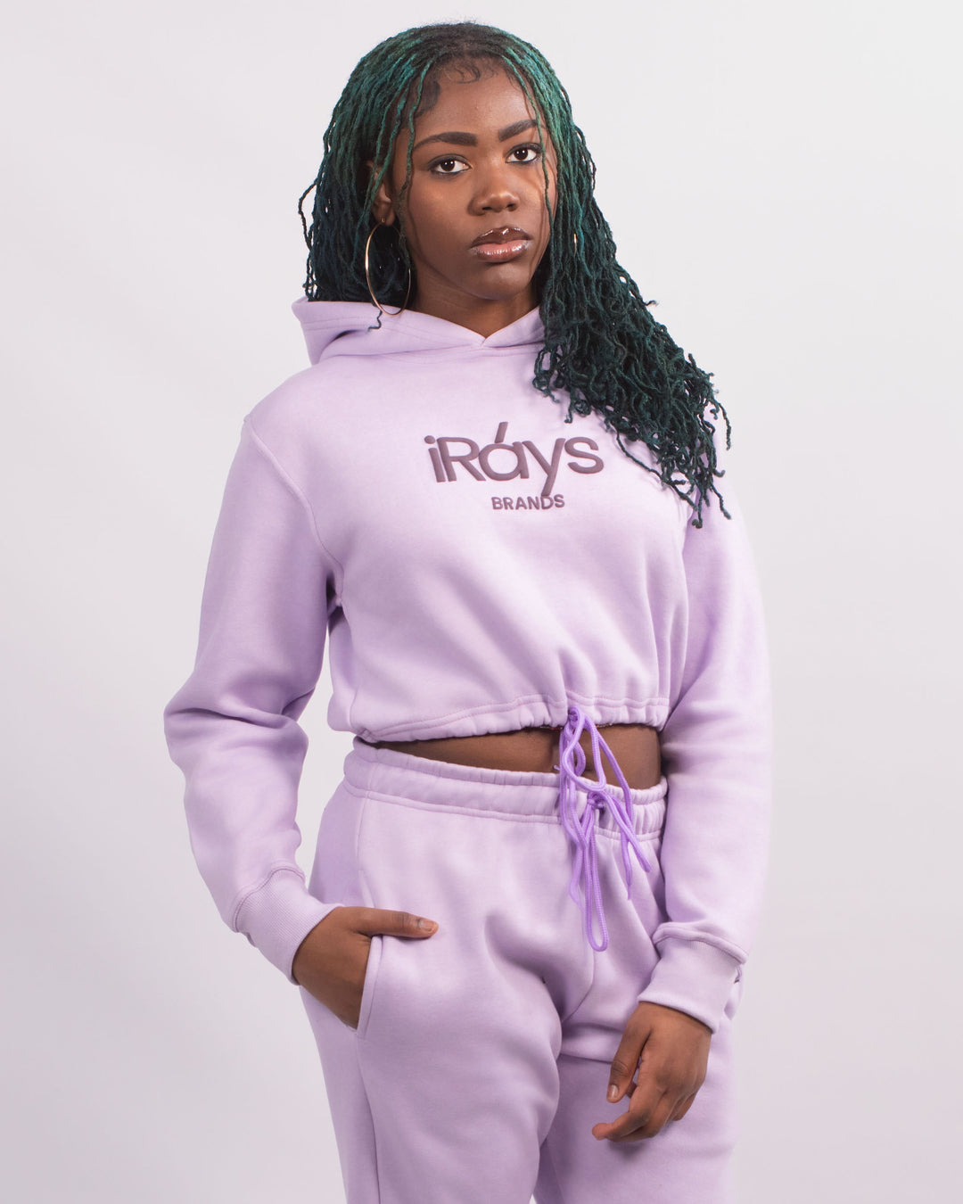 Irays Cropped Hoodie
