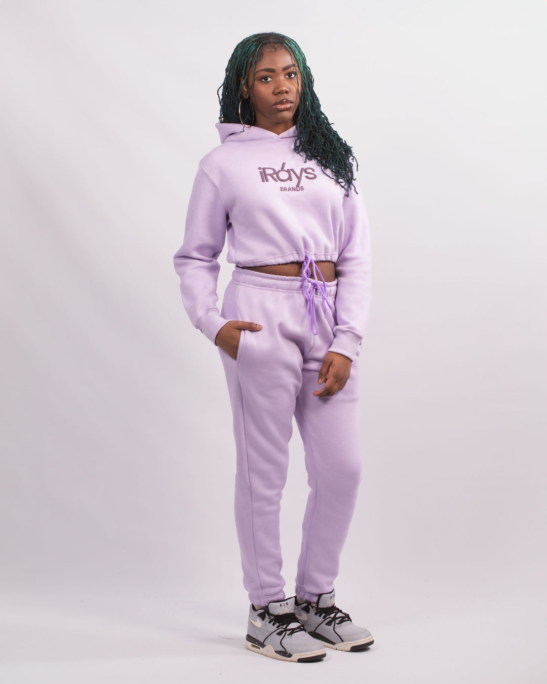 Irays Cropped Hoodie