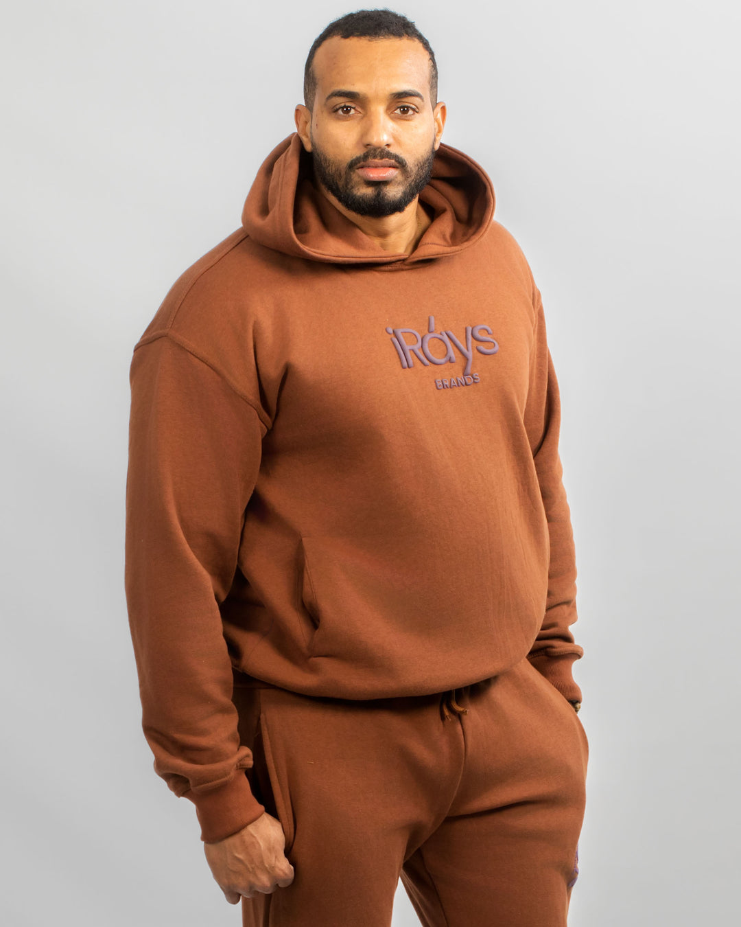 Irays Puffy Logo Hoodie