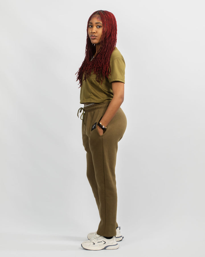 Irays Quarter-Zip Cropped Tee