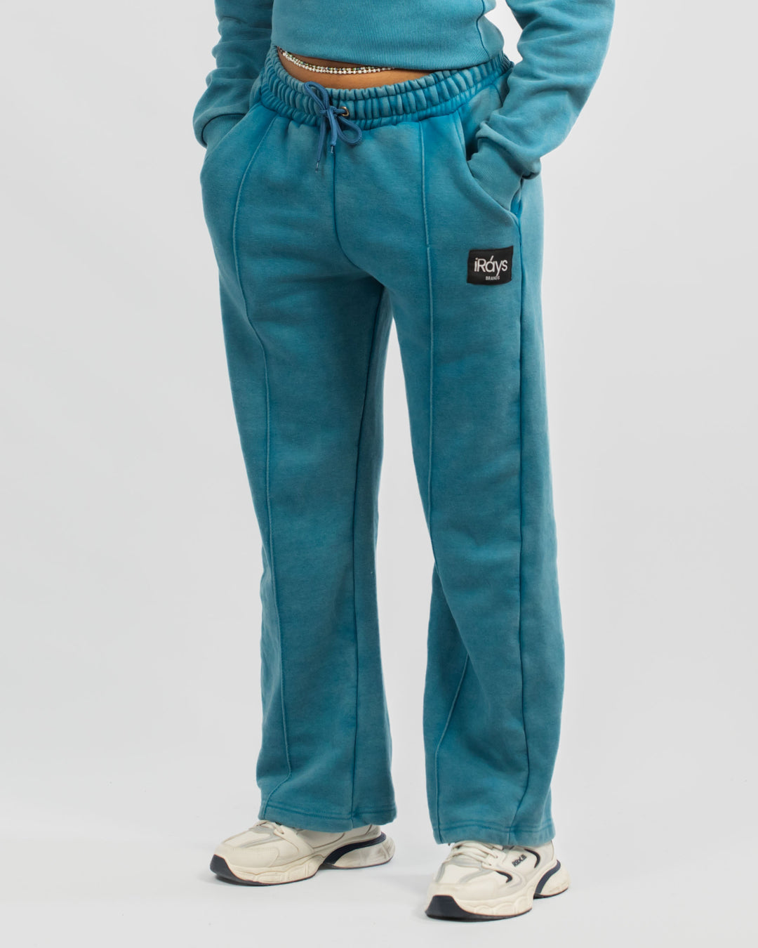 Irays Washed Wide-Leg Pants