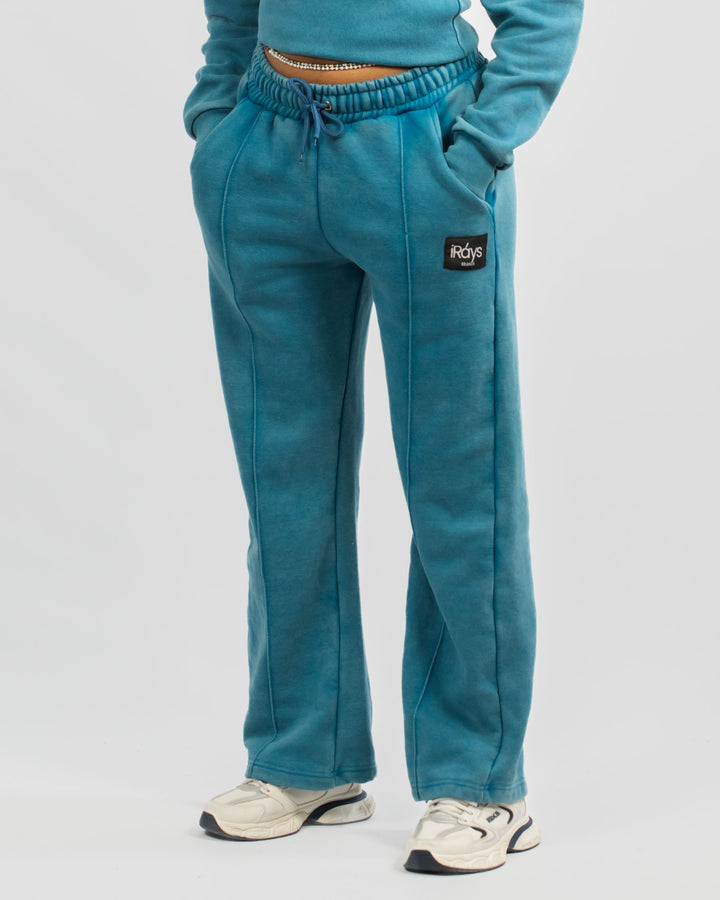 Irays Washed Wide-Leg Pants