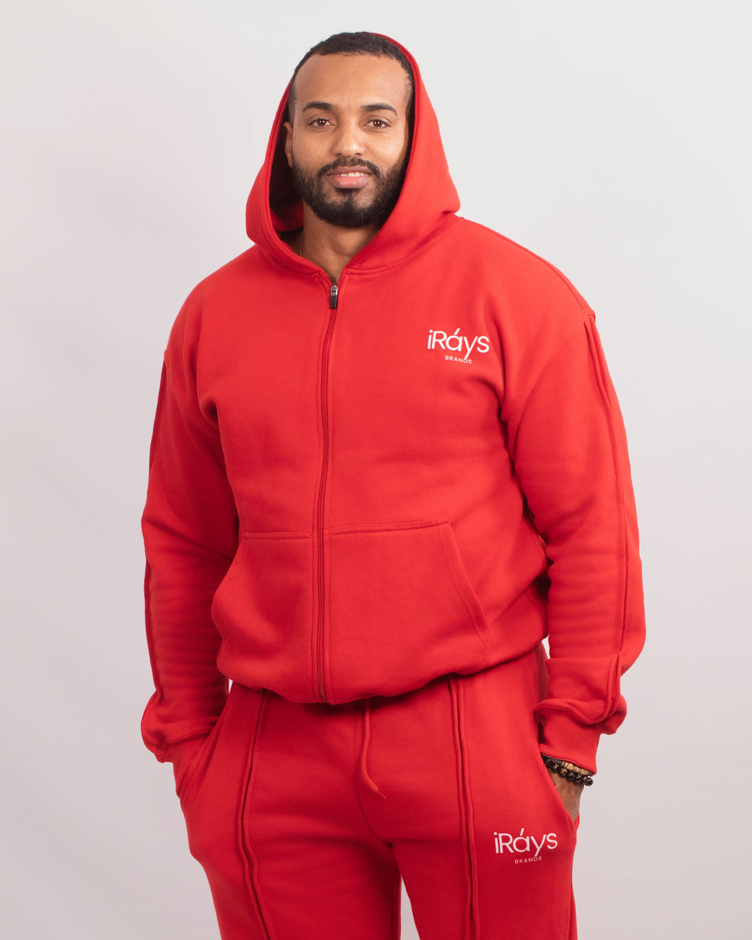 Irays Bold Full-Zip Hoodie
