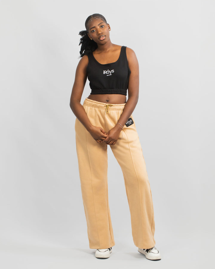 Irays Ribbed Cropped Tank